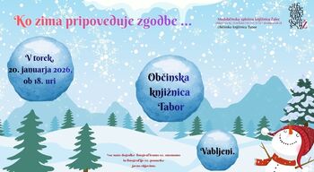 Pravljična ura v Občinski knjižnici Tabor