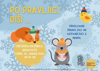 Po pravljici diši v Občinski knjižnici Braslovče