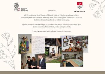 10-letnica odprtja sobe Neže Maurer