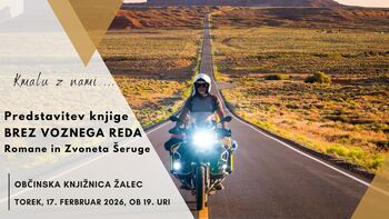 Predstavitev knjige Brez voznega reda Romane in Zvoneta Šeruge