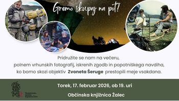 Večer z Zvonetom Šerugo: Gremo skupaj na pot?