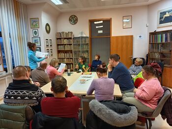 Pustno in valentinovo druženje s Sožitjem