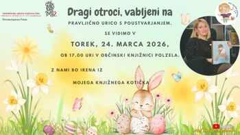 Po pravljici diši... pravljica z Ireno iz Mojega knjižnega kotička