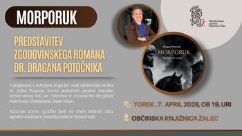 Morporuk – predstavitev zgodovinskega romana Dragana Potočnika