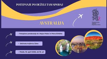 Potepanje po deželi tam spodaj – potopisno predavanje Mojce Pešec in Petra Einfalta 