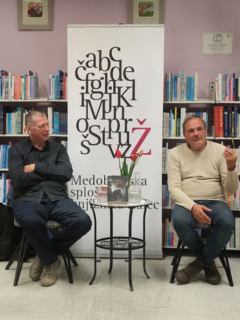 Morporuk: predstavitev zgodovinskega romana Dragana Potočnika