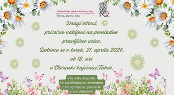 Pravljična urica v Občinski knjižnici Tabor.