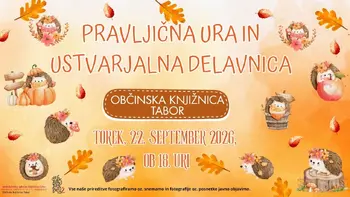 Pravljična ura in ustvarjalna delavnica v Občinski knjižnici Tabor