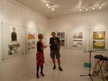 Damijan Stepančič v Lični hiši