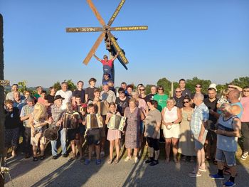 Postavitev klopotca velikana Okič - Slatina