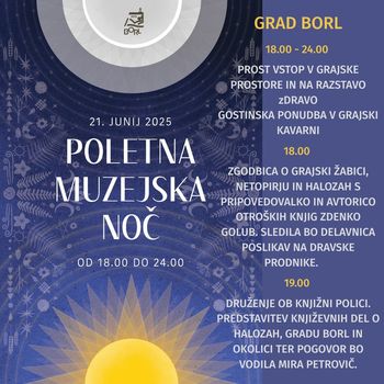 Poletna muzejska noč na gradu Borl