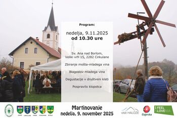 Martinovanje pri Sv. Ani nad Borlom