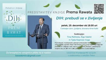 Predstavitev knjige Prema Rawata DIH: prebudi se v življenje