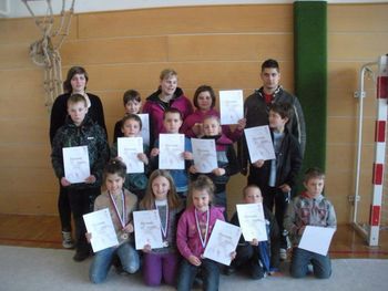 Tekmovanje osnovnošolcev v ju jitsu