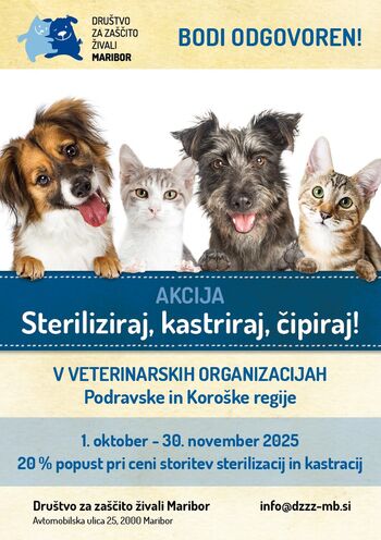 BODI ODGOVOREN – Steriliziraj, kastriraj, čipiraj! BODI ODGOVOREN – Steriliziraj, kastriraj, čipiraj!