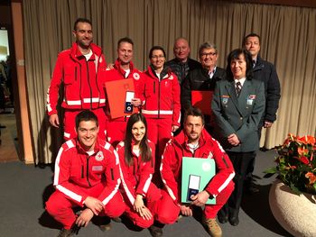 Podelitev priznanj civilne zaščite v Pekrah