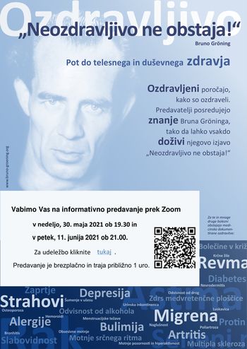 Brezplačno informativno predavanje na temo "Pot do telesnega in duševnega zdravja"