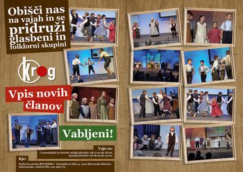 Vpis članov v folklorno skupini Ložnica