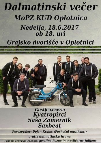 Dalmatinski večer MoPZ KUD Oplotnica