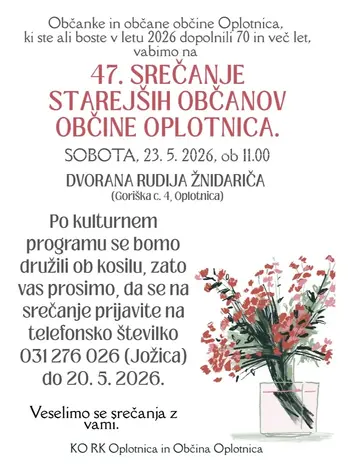 SREČANJE STAREJŠIH OBČANOV