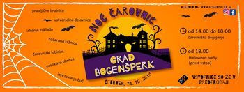 Noč čarovnic na gradu Bogenšperk