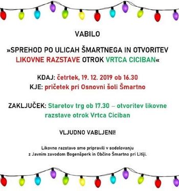 Predpraznični pohod z lučkami