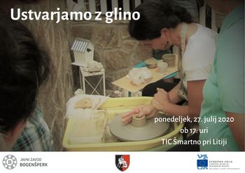 Ustvarjamo z glino (delavnica)