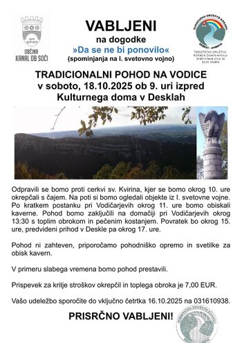 Tradicionalni pohod na Vodice