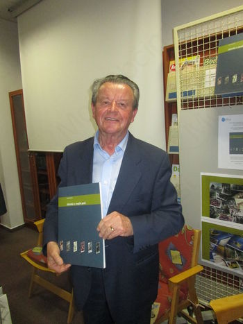 Profesor Jože Potočnik je predstavil svojo peto knjiigo