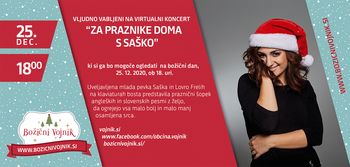 Koncert "ZA PRAZNIKE DOMA S SAŠKO"