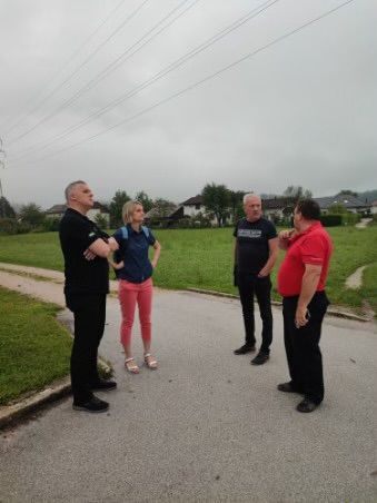 Minister za okolje, podnebje in energijo, mag. Bojan Kumer je danes dopoldne obiskal Občino Vojnik