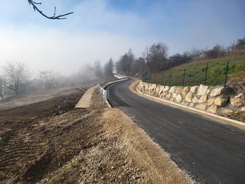 Minister Jože Novak na obisku v Občini Vojnik - ogled zaključenih del na Hudinji in sanacij po poplavi