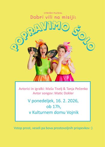 PREMIERA NOVEGA OTROŠKEGA MUZIKALA!