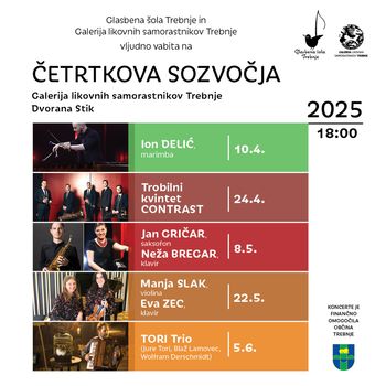 Četrtkovo sozvočje – 22. 5. 2025 / 18.00