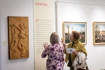 Odprli smo razstavo VSAKDANJIK IN PRAZNIK: Etnografska dediščina v delih likovnih samorastnikov Odprli smo razstavo VSAKDANJIK IN PRAZNIK: Etnografska dediščina v delih likovnih samorastnikov