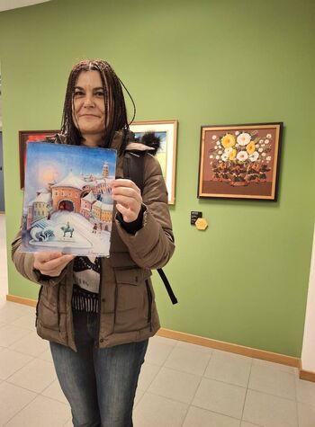 Izobraževanje turističnih vodnikov za galerijske vodnike v Galeriji likovnih samorastnikov Trebnje