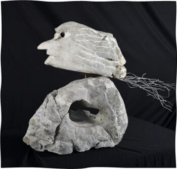 Odprtje tematske razstave Jožice in Rudija Škof: ODTISI V KAMNU 