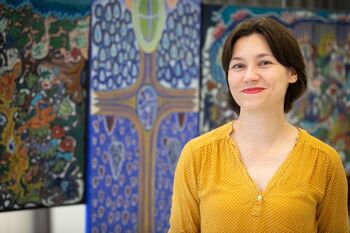 Odprtje razstave Marie Kozyrenko: Kjerkoli si 