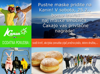 Smučarske počitnice in pust na Kaninu