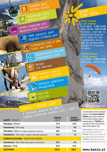 Kanin: poletni napovednik Kanin: poletni napovednik