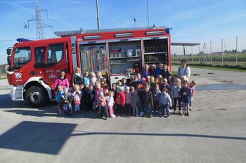 Gasilci v vrtcu Cirkovce