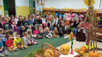 Tetka Jesen na obisku v Vrtcu Cirkovce