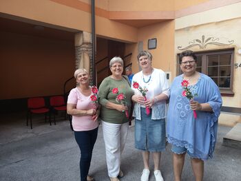 Razstava mentoric v Galeriji Krmelj Razstava mentoric v Galeriji Krmelj