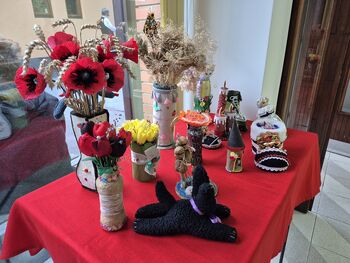 Razstava ročnih del v Krmelju Razstava ročnih del v Krmelju