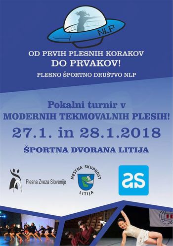 Pokalni turnir v modernih tekmovalnih plesih - PŠD NLP Litija Pokalni turnir v modernih tekmovalnih plesih - PŠD NLP Litija