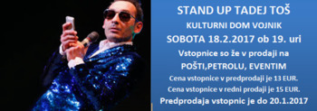 STAND UP TADEJ TOŠ
