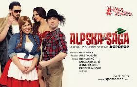 Prireditev odpade: MUZIKL ALPSKA SAGA