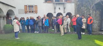 Člani TD Bled na ekskurziji v Brkinih