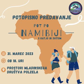 Potopisno predavanje-Pot po Namibiji