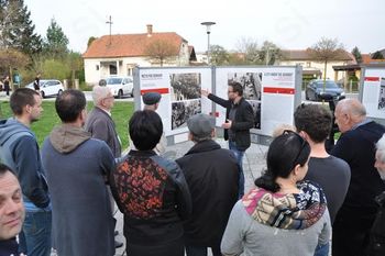 Odprtje razstave Muzeja novejše zgodovine Celje Mesto pod škornjem, 5. april 2016